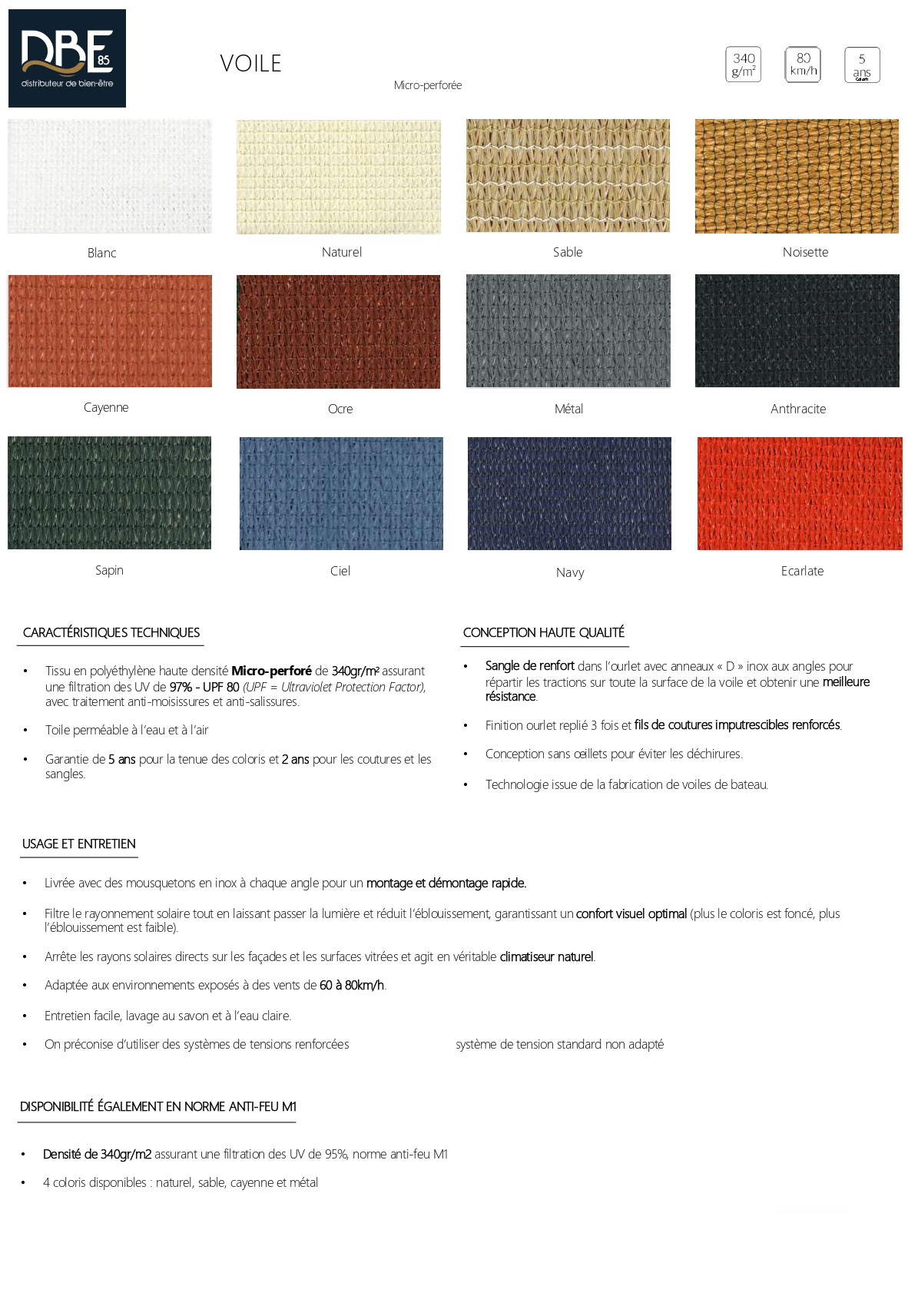 Voile micro-perforée 1 Voile micro perforee 1