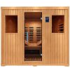 Sauna infrarouge AL 210, GAMME DELUXE Bois cèdre rouge. Dans votre magasin de spa, sauna à Saint Hilaire de Riez en Vendée Sauna infrarouge AL 210, GAMME DELUXE Bois cèdre rouge. Dans votre magasin de spa, sauna à Saint Hilaire de Riez en Vendée