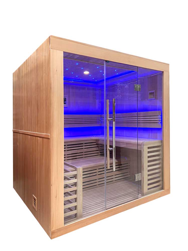 Sauna Vapeur UTOPIA 6. Dans votre magasin de spa, sauna à Saint Hilaire de Riez en Vendée Sauna Vapeur UTOPIA 6. Dans votre magasin de spa, sauna à Saint Hilaire de Riez en Vendée